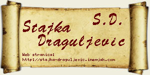 Stajka Draguljević vizit kartica